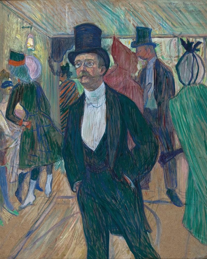 Senhor Fourcade - Henri de Toulouse-Lautrec