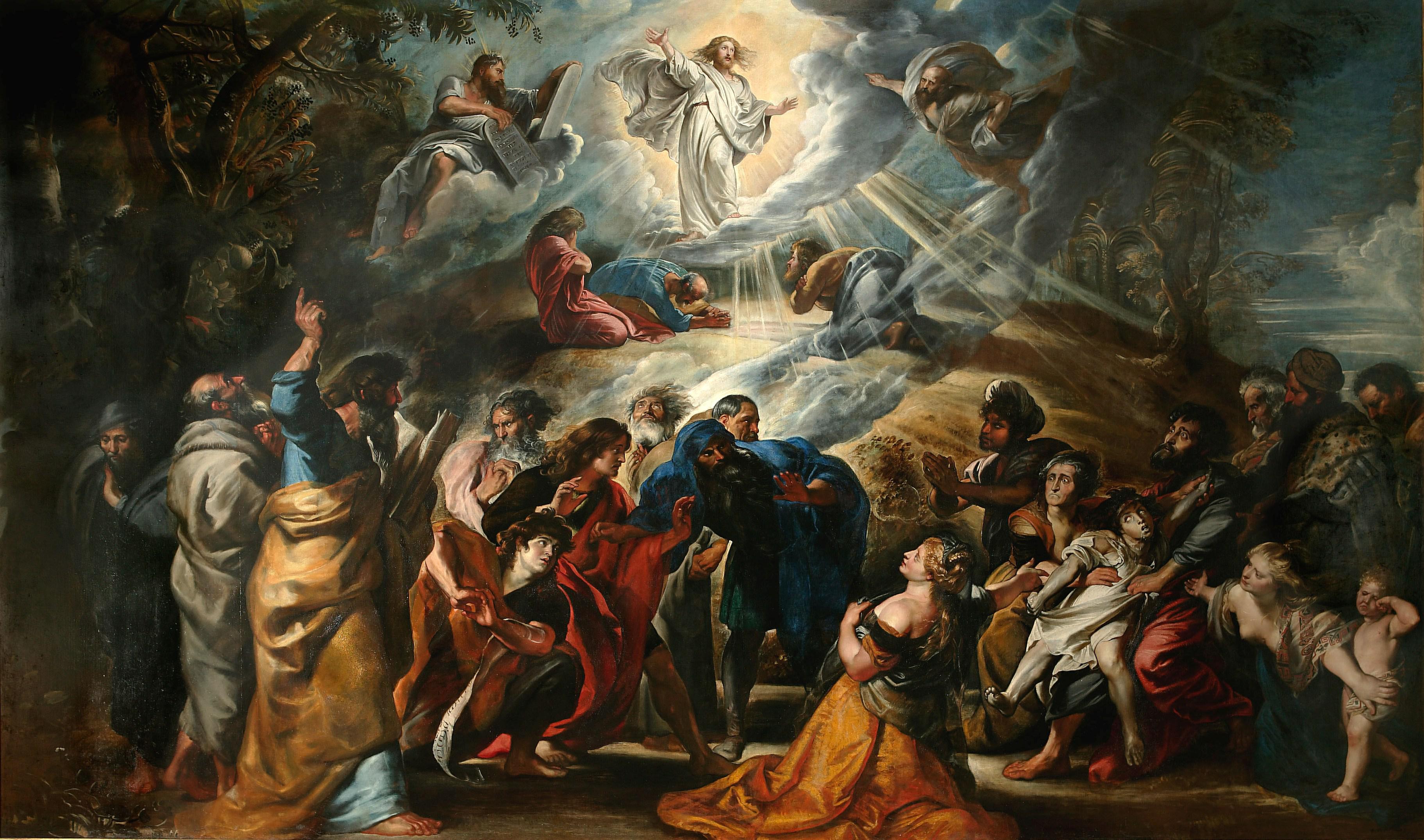 A Transfiguração - Peter Paul Rubens