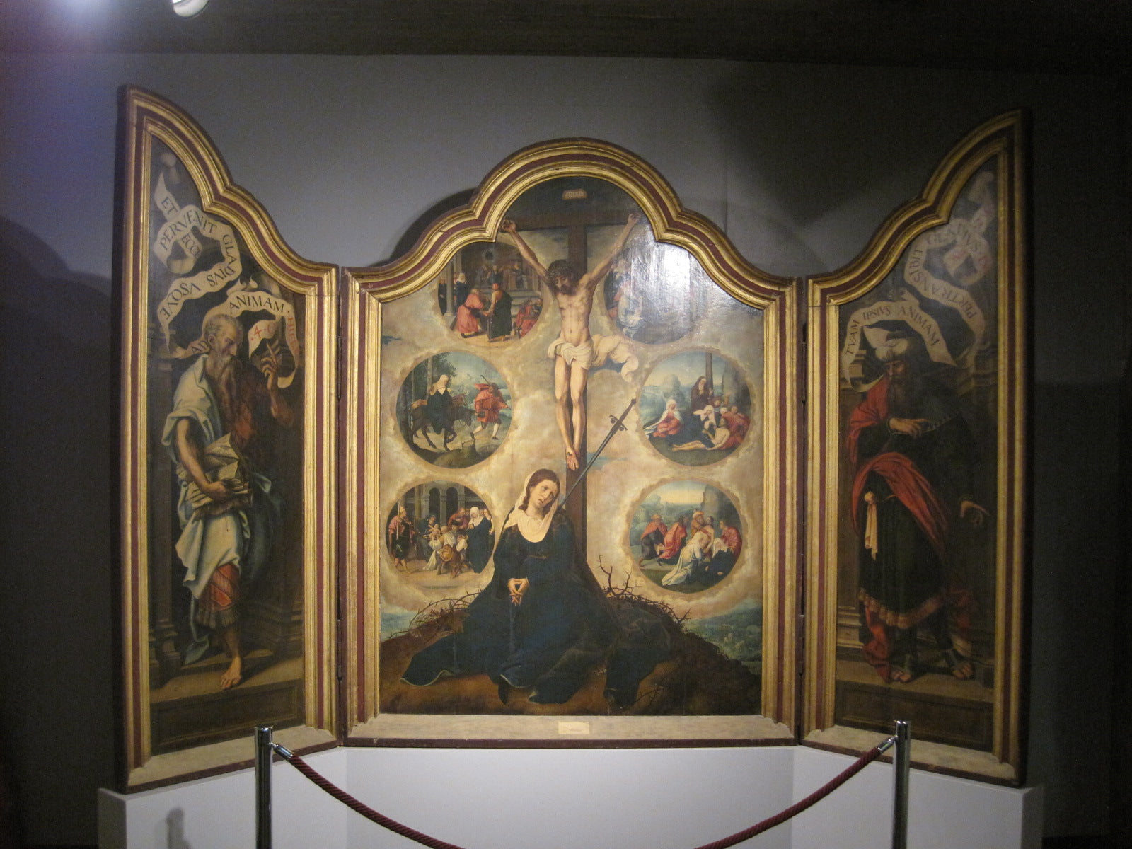 Triptyque de Notre-Dame des Sept Douleurs - Bernard van Orley