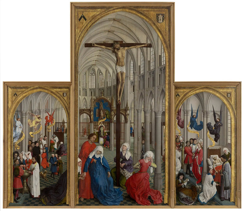 Triptyque dos sete sacramentos - Rogier van der Weyden