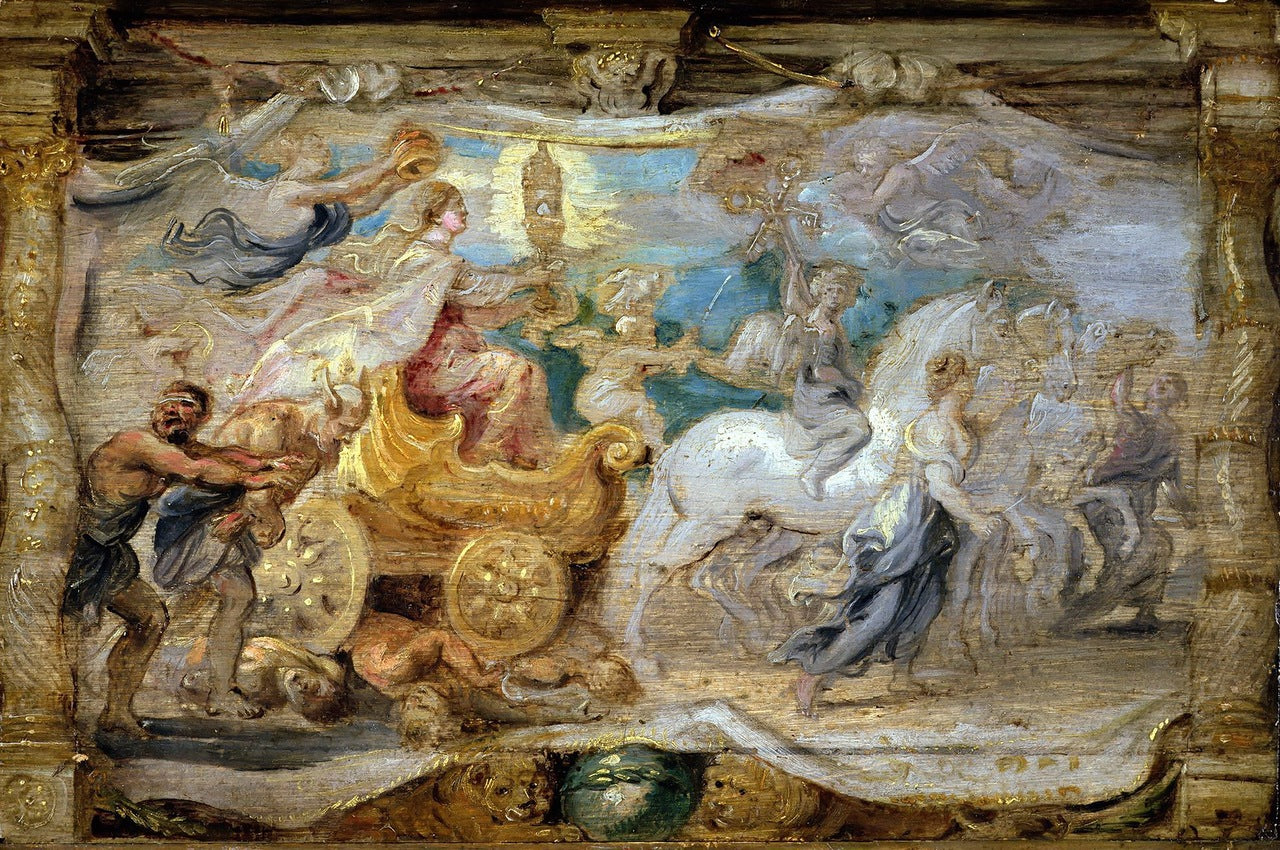 Le triomphe de l'Eucharistie sur l'ignorance et la cécité - Peter Paul Rubens
