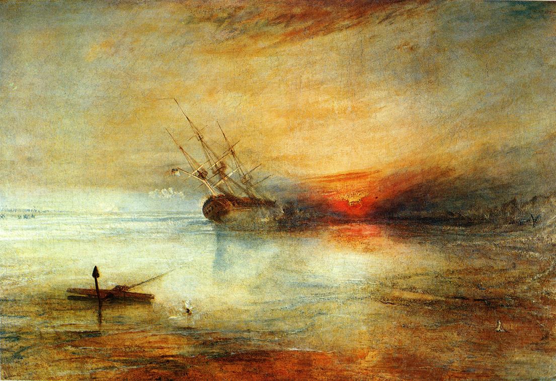 Reproduction du tableau « Fort Vimieux - J. M. W. Turner » par Alpha Reproduction en peinture à l’huile