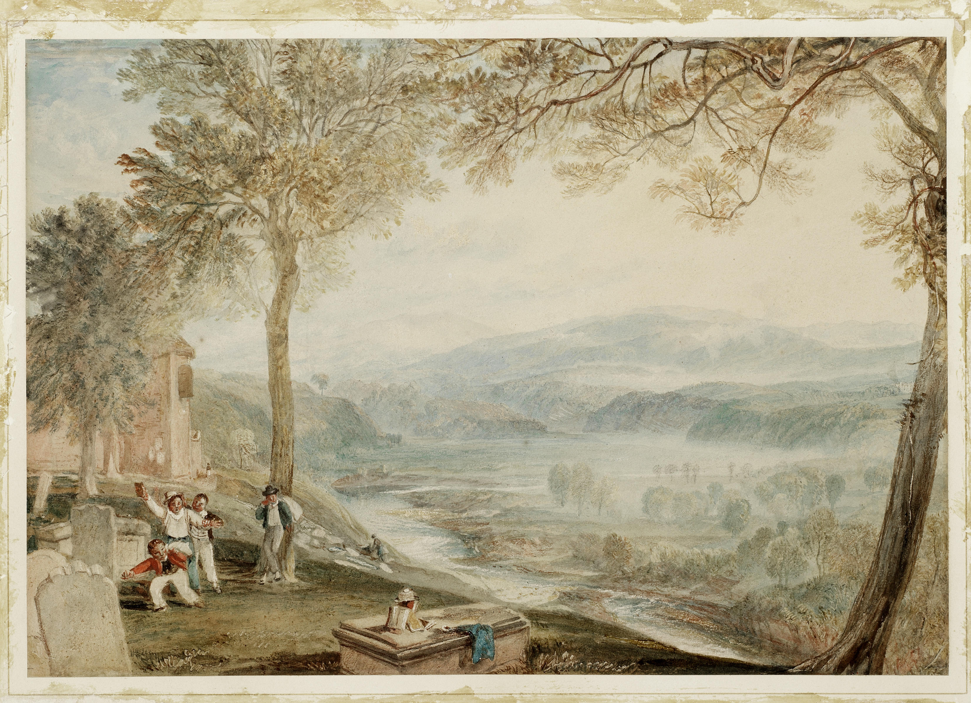Reproduction du tableau « Q115494754 - J. M. W. Turner » par Alpha Reproduction en peinture à l’huile