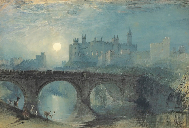 Castelo de Alnwick - J. M. W. Turner