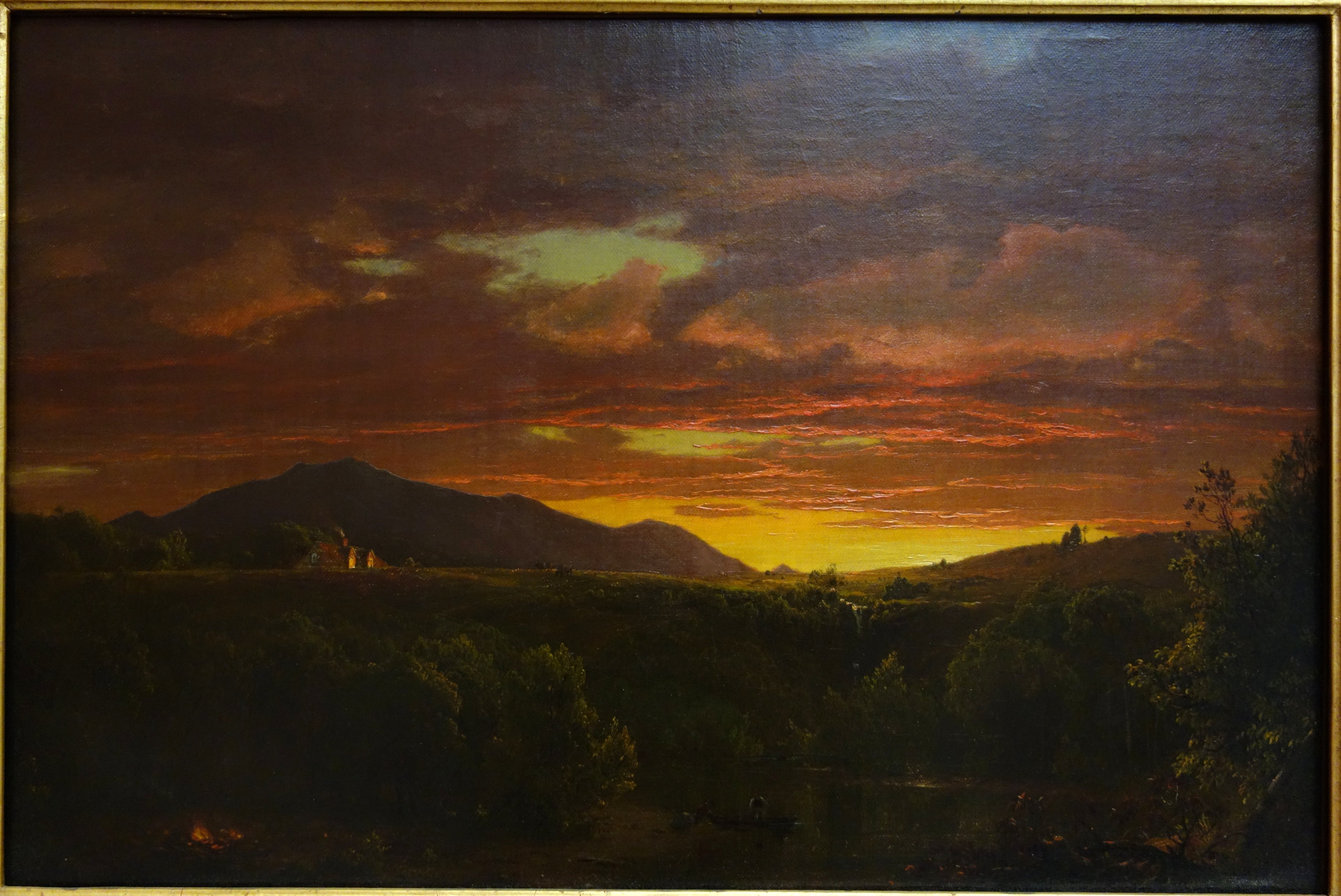 Crépuscule (Couche de soleil) - Frederic Edwin Church