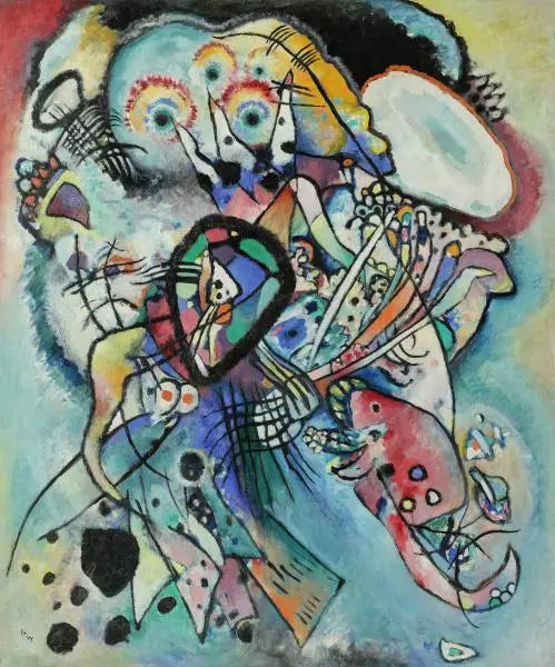 Dois ovais - Vassily Kandinsky