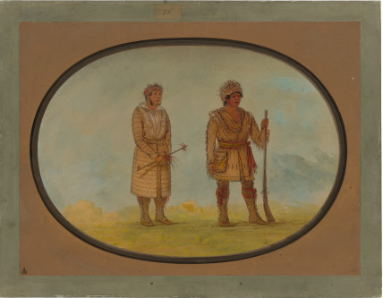 Deux chefs Cherokee - George Catlin