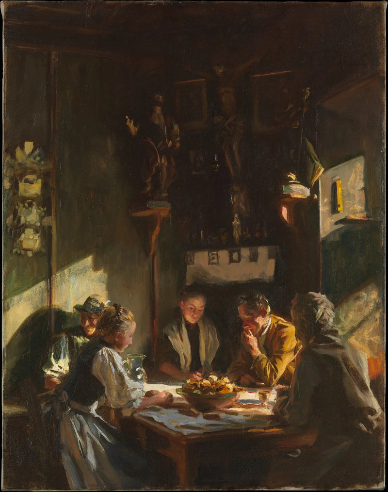 Interior tirolês - John Singer Sargent