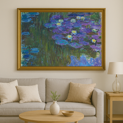 As Ninféias em flor (1914-1917) - Claude Monet