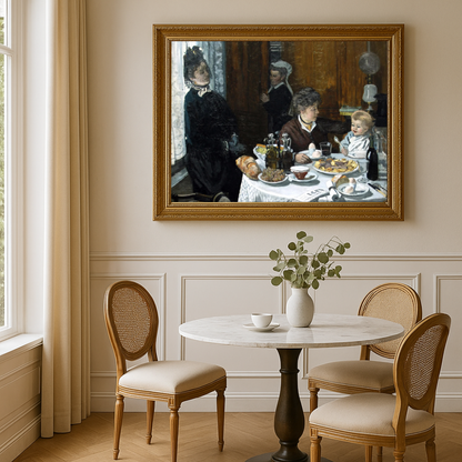 🍽️ O Almoço – Claude Monet (1868–1869)