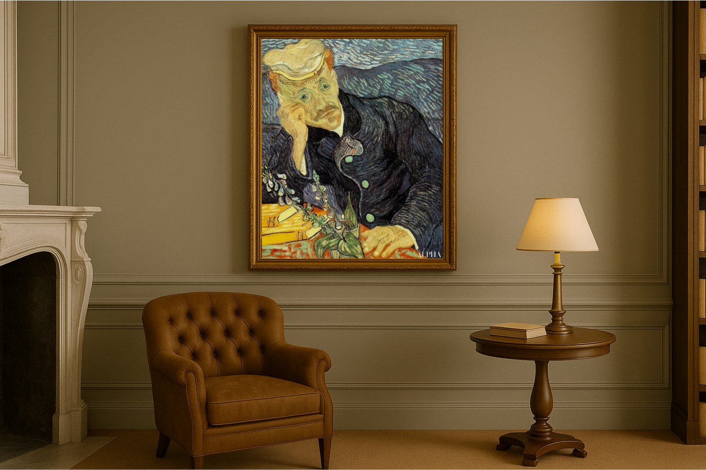 🖼️ Retrato do doutor Gachet – Vincent van Gogh (1890)