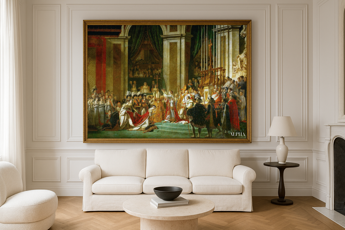 O coroamento de Napoleão - Jacques-Louis David