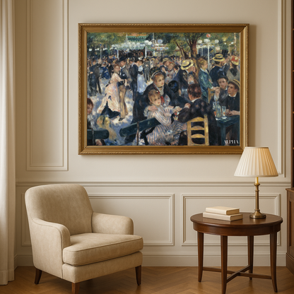 O Baile do Moulin de la Galette - Pierre-Auguste Renoir