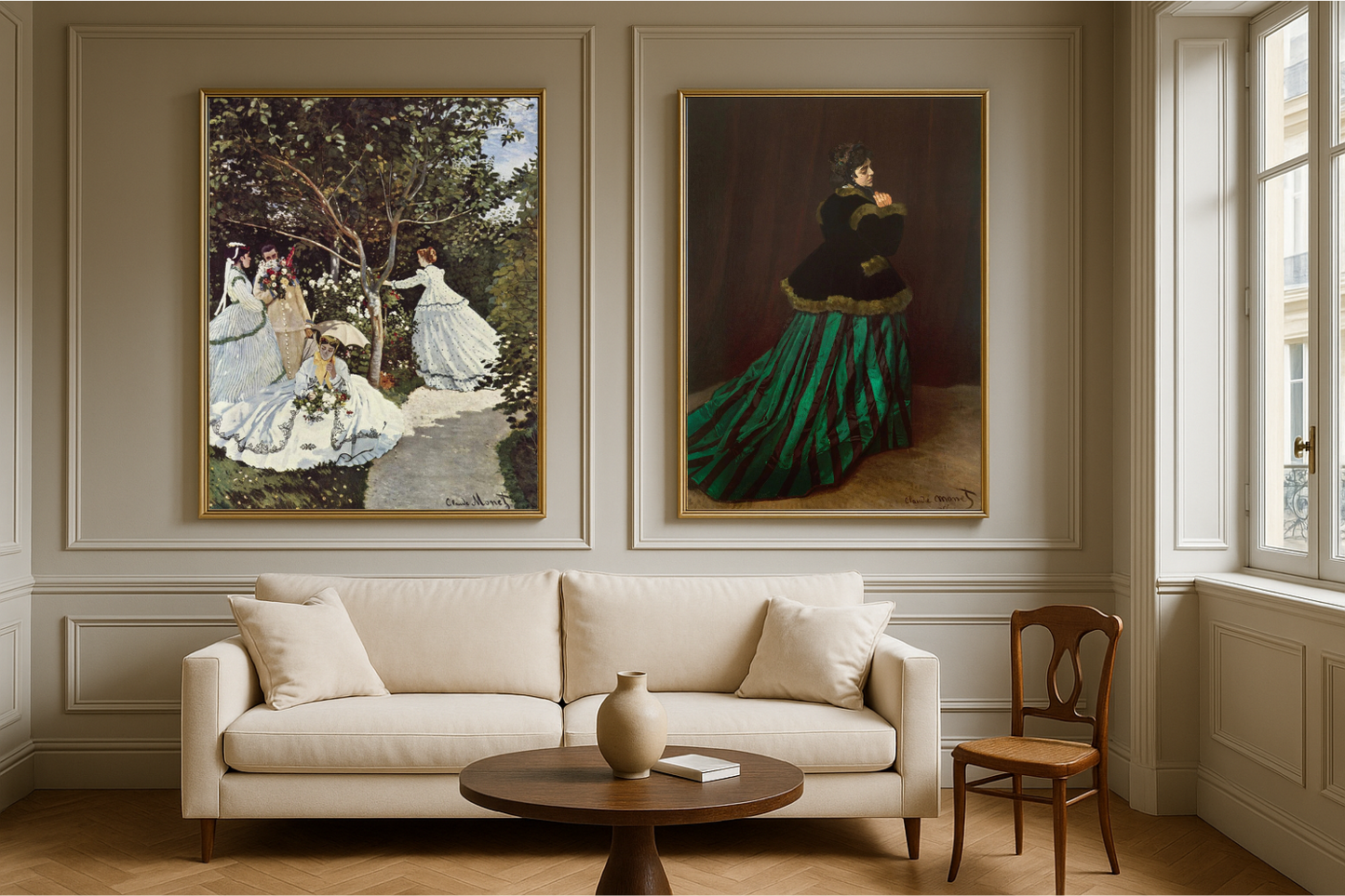 Mulheres no jardim – Claude Monet (1866)