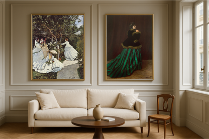 Mulheres no jardim – Claude Monet (1866)