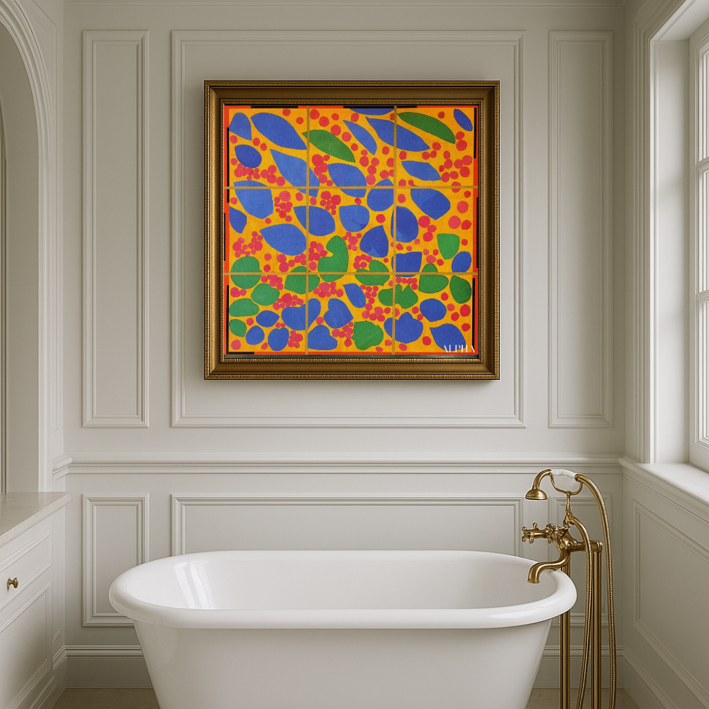 Lírio em flor de Matisse