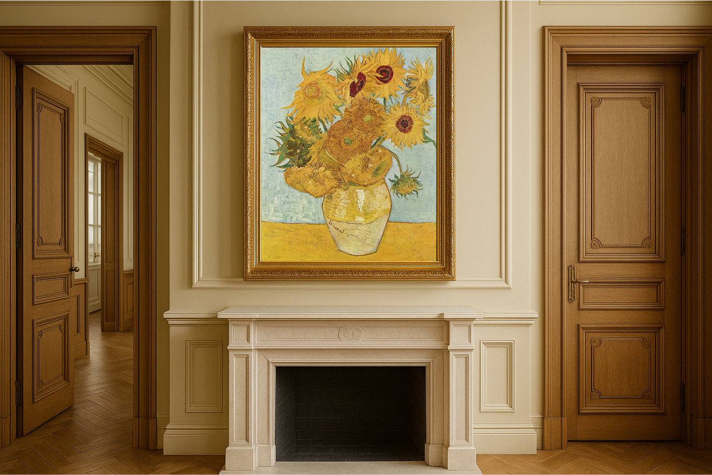 🖼️ Os Girassóis – Vincent van Gogh (1888)
