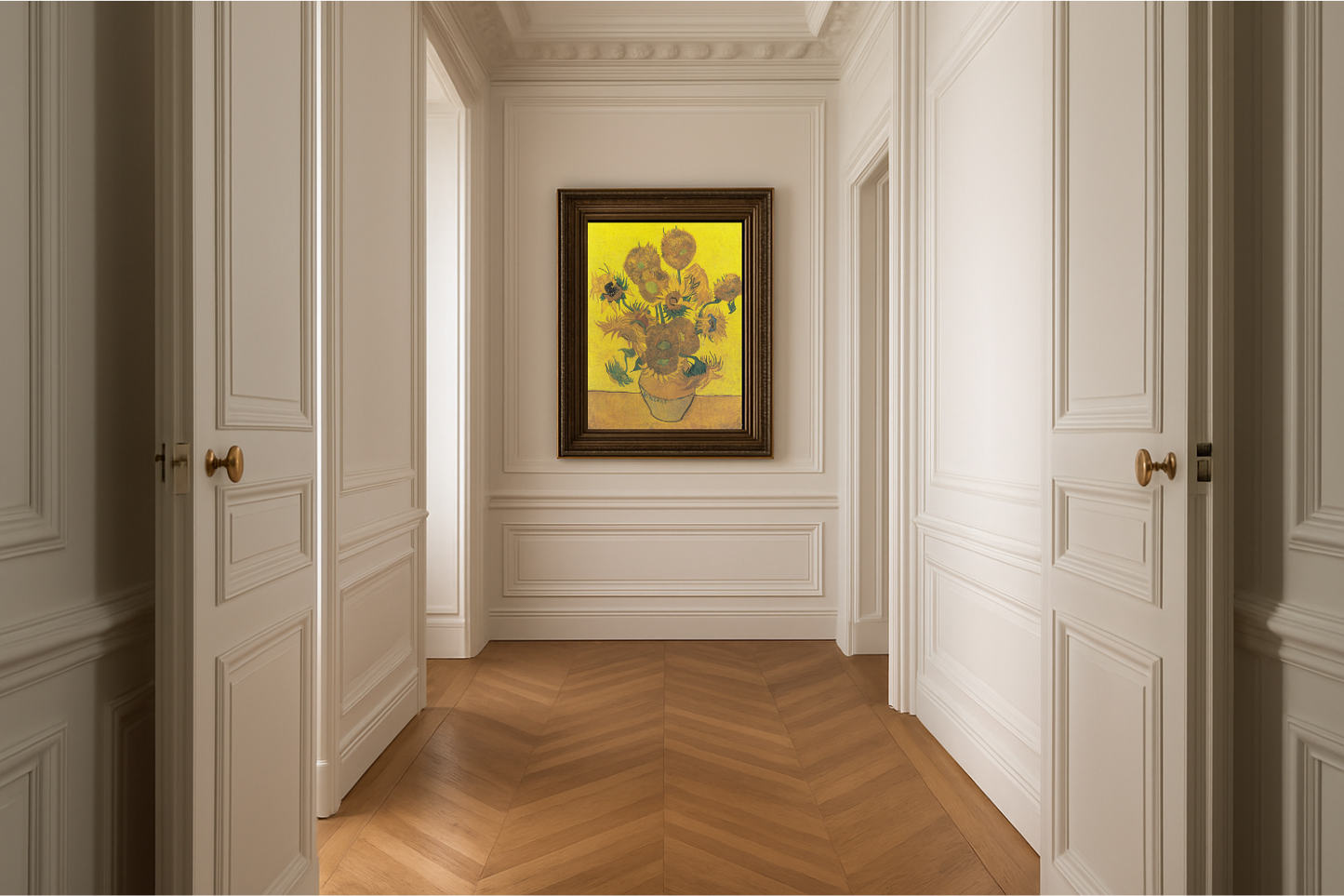 🌻 Vaso com Quinze Girassóis – Vincent van Gogh (1888)