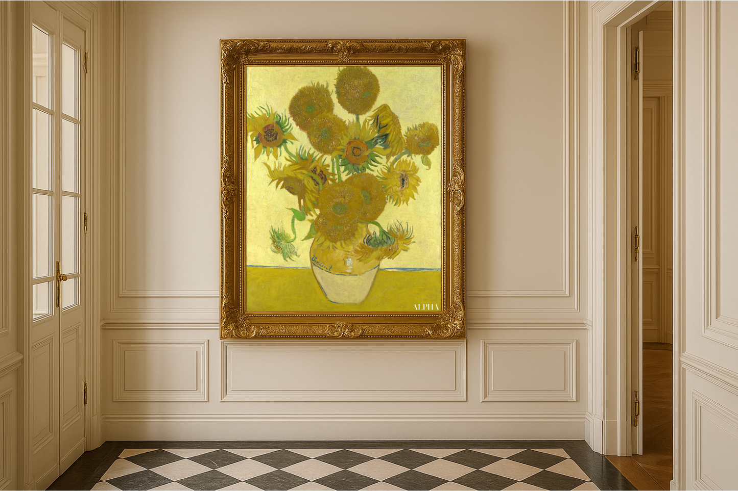 🌻 Vaso com quinze girassóis – Vincent van Gogh (1888)