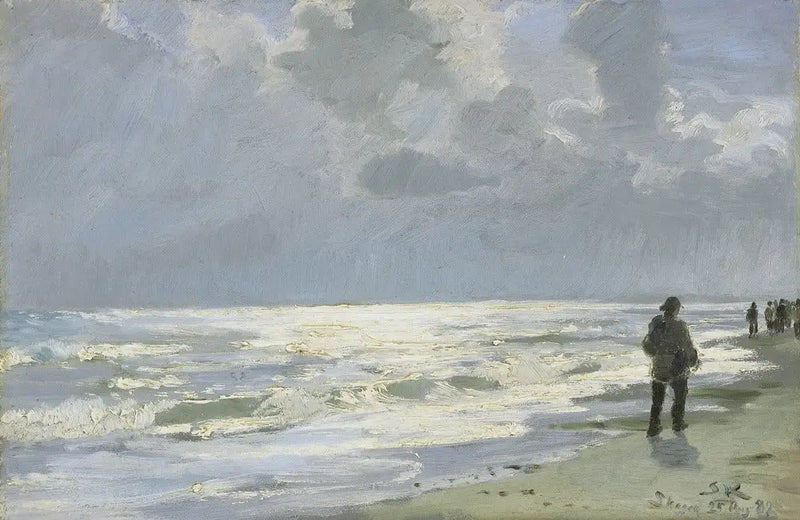Tempestade no mar - Peder Severin Krøyer