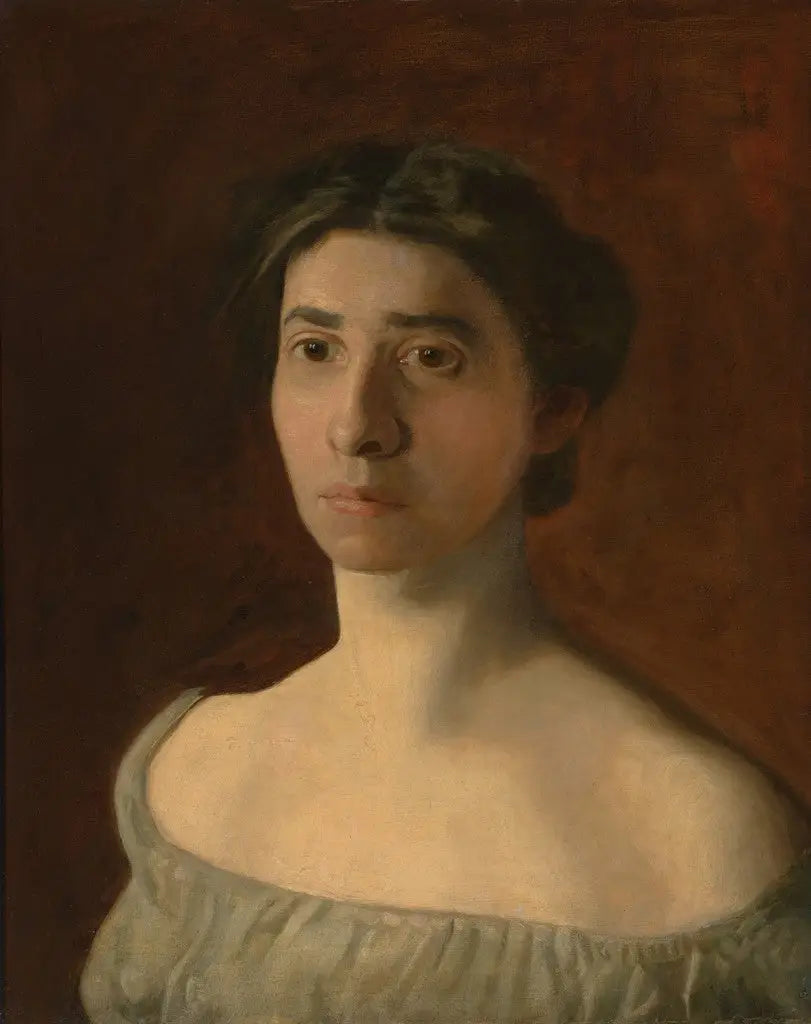 Mademoiselle Eleanor S. F. Pue - Thomas Eakins - Alpha Reproduction