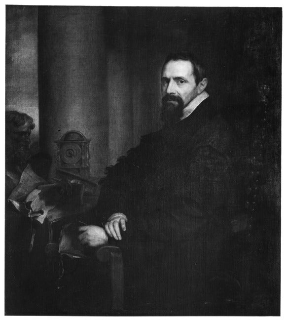 Portrait d'Aubert Le Mire (Aubertus Miraeus) - Antoine van Dyck