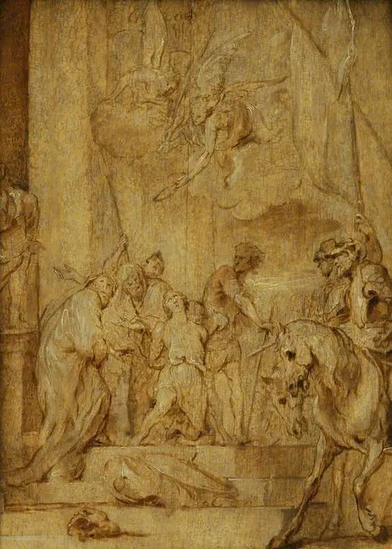 O martírio de São Jorge - Antoine van Dyck