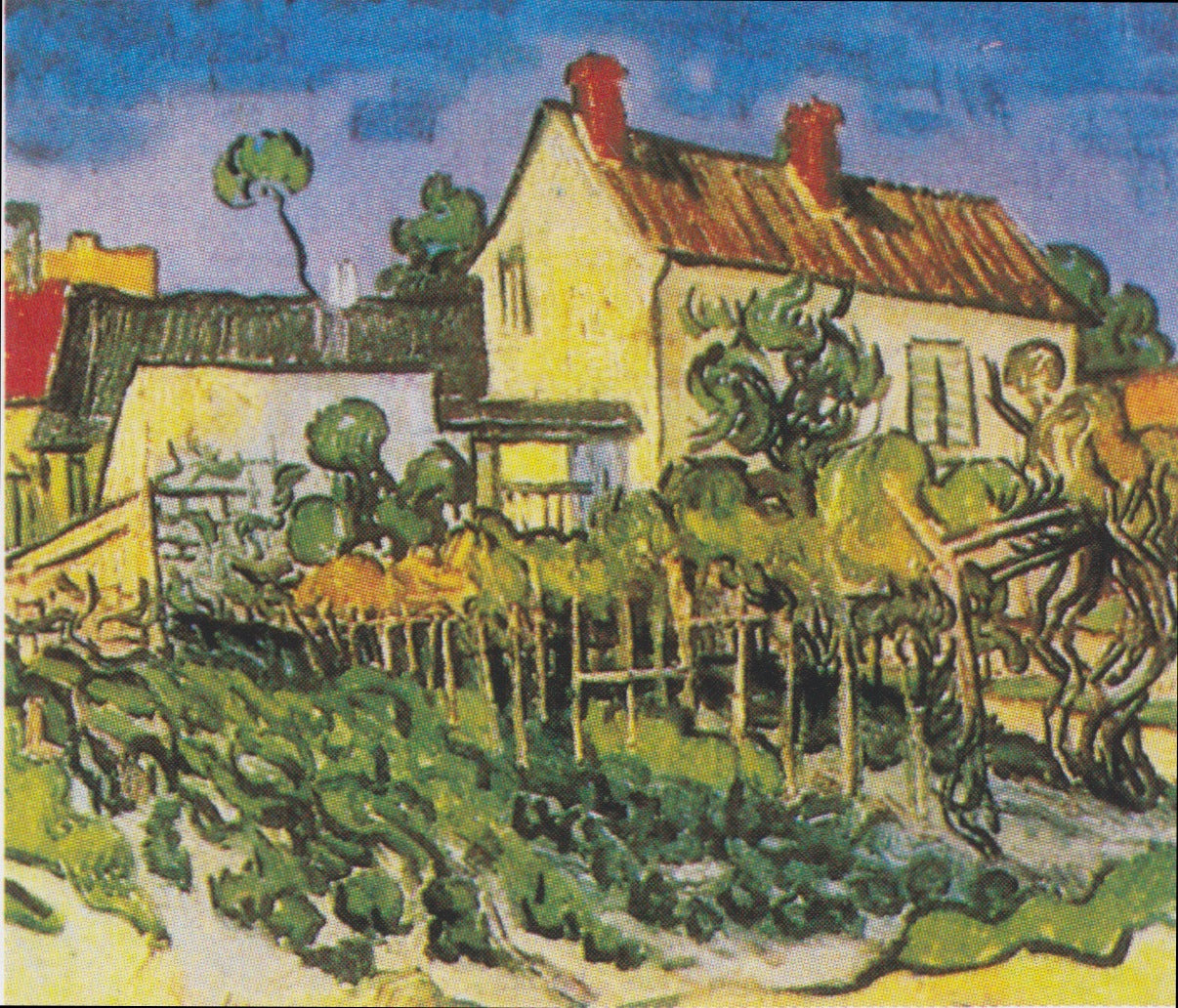 Reproduction du tableau « La Maison du Père Eloi - Vincent van Gogh » par Alpha Reproduction en peinture à l’huile