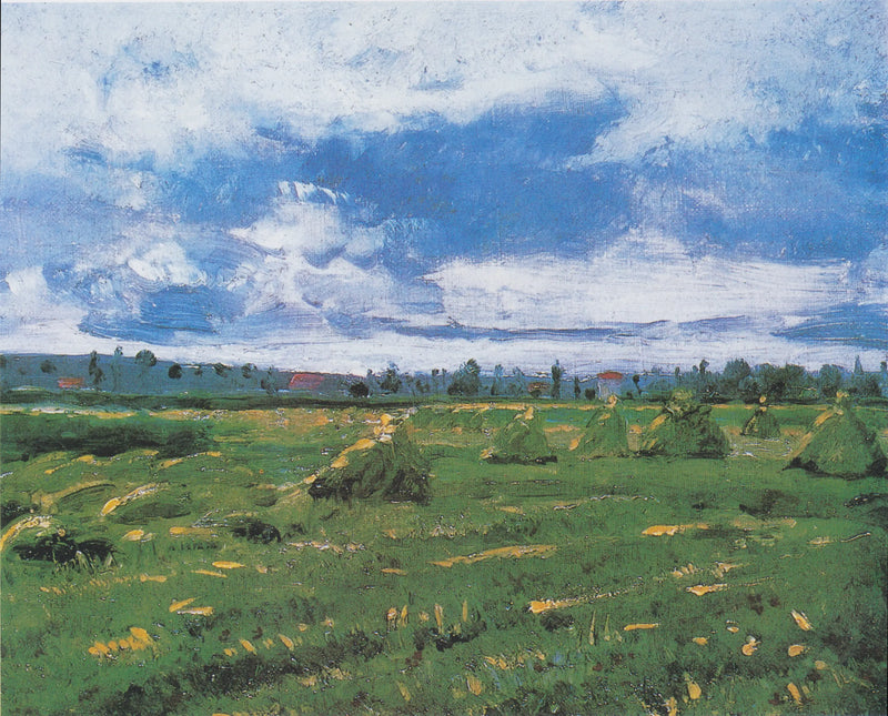 Campos de trigo com gavetas - Vincent van Gogh