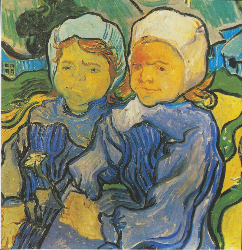 Duas meninas - Vincent van Gogh