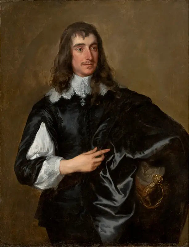 Retrato Presuntivo do Conde de Stafford - Antoine van Dyck