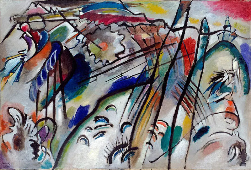 Improvisação 28 (segunda versão) - Vassily Kandinsky