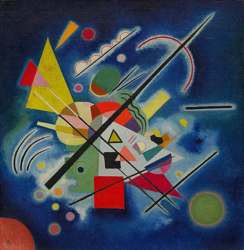 Pintura azul - Vassily Kandinsky