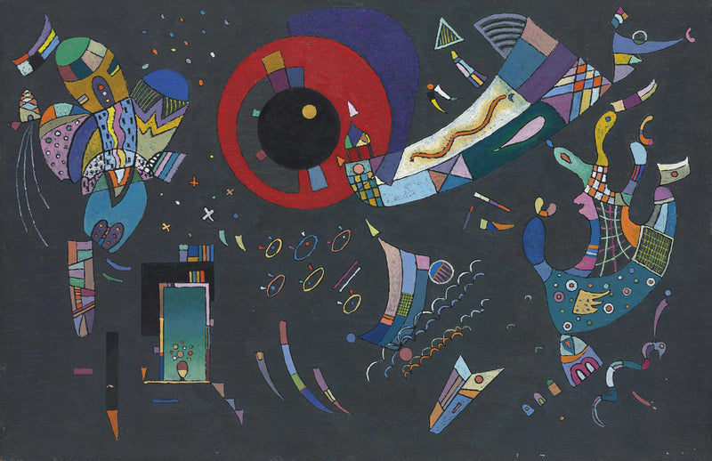 Ao redor do círculo - Vassily Kandinsky