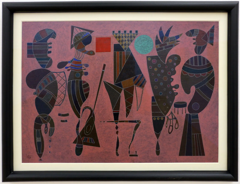 Círculo e Quadrado - Vassily Kandinsky