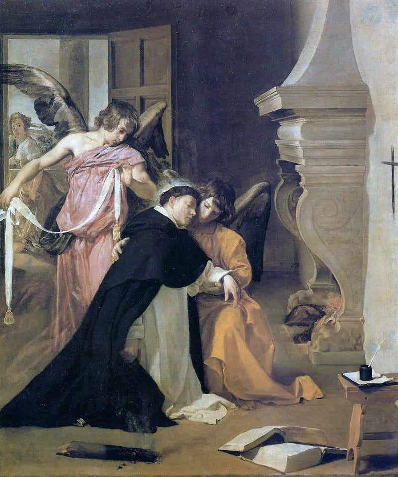 A Tentação de Santo Tomás de Aquino - Diego Velázquez