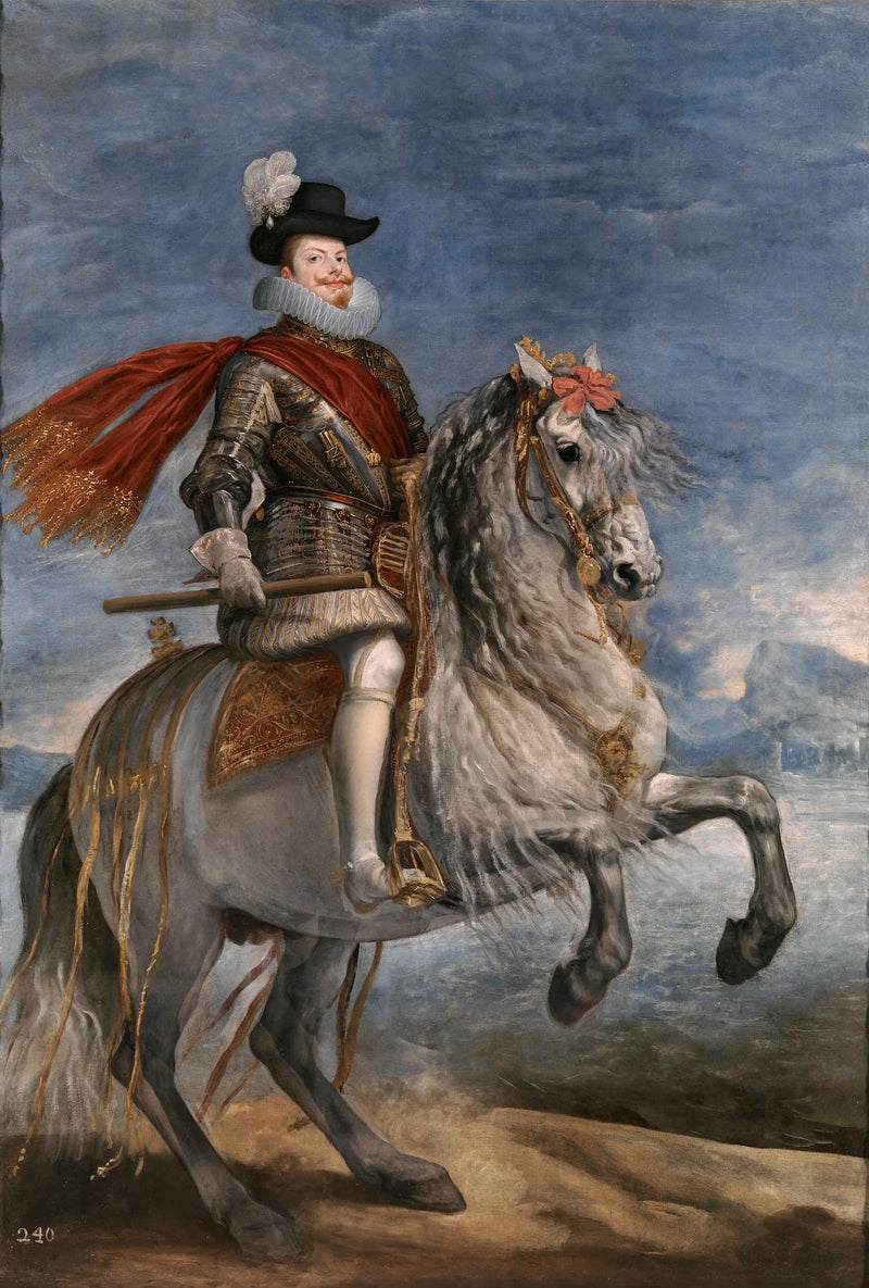 Filipe III a Cavalo - Diego Velázquez