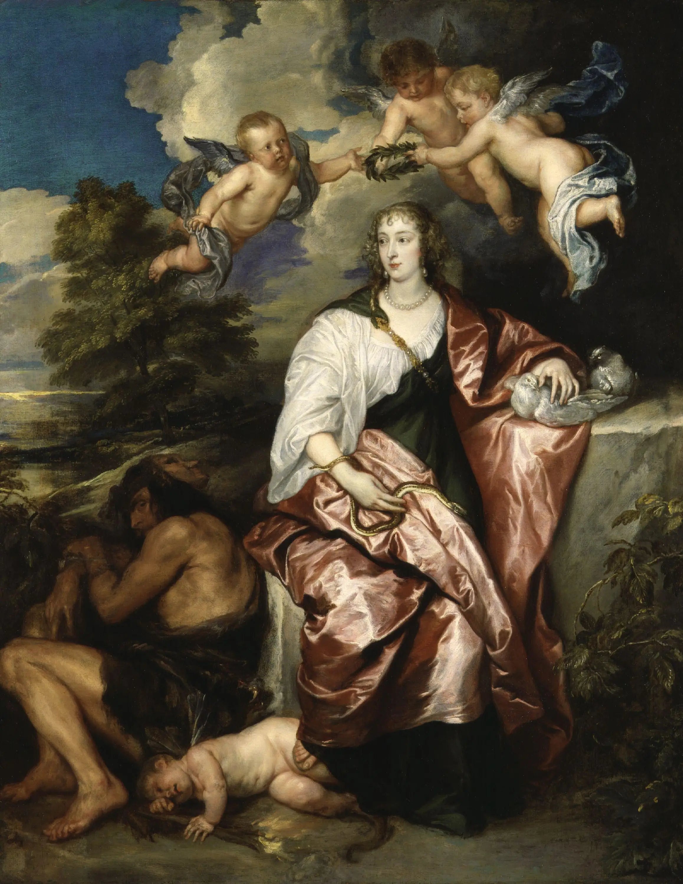 Portrait de Venetia Lady Digby - Antoine van Dyck - Alpha Reproduction