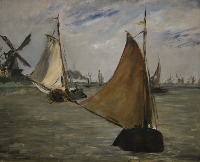 Marinha na Holanda - Édouard Manet
