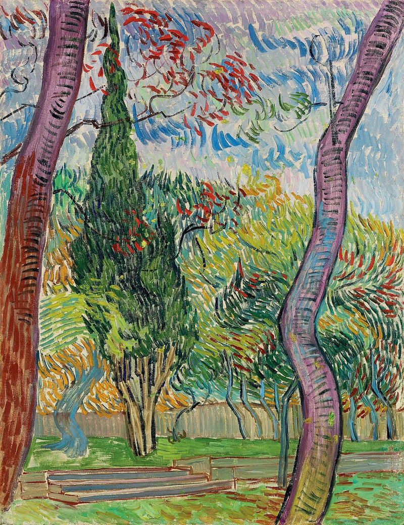 Parque do hospital Saint-Paul - Vincent van Gogh