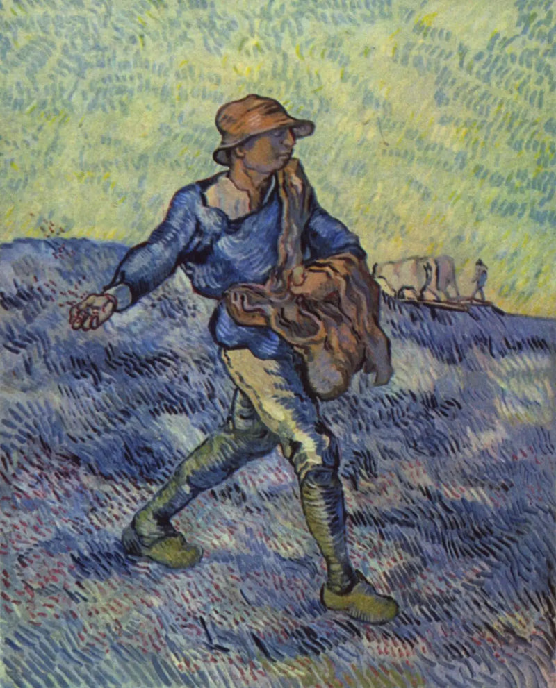O Semeador (segundo Millet) - Vincent van Gogh