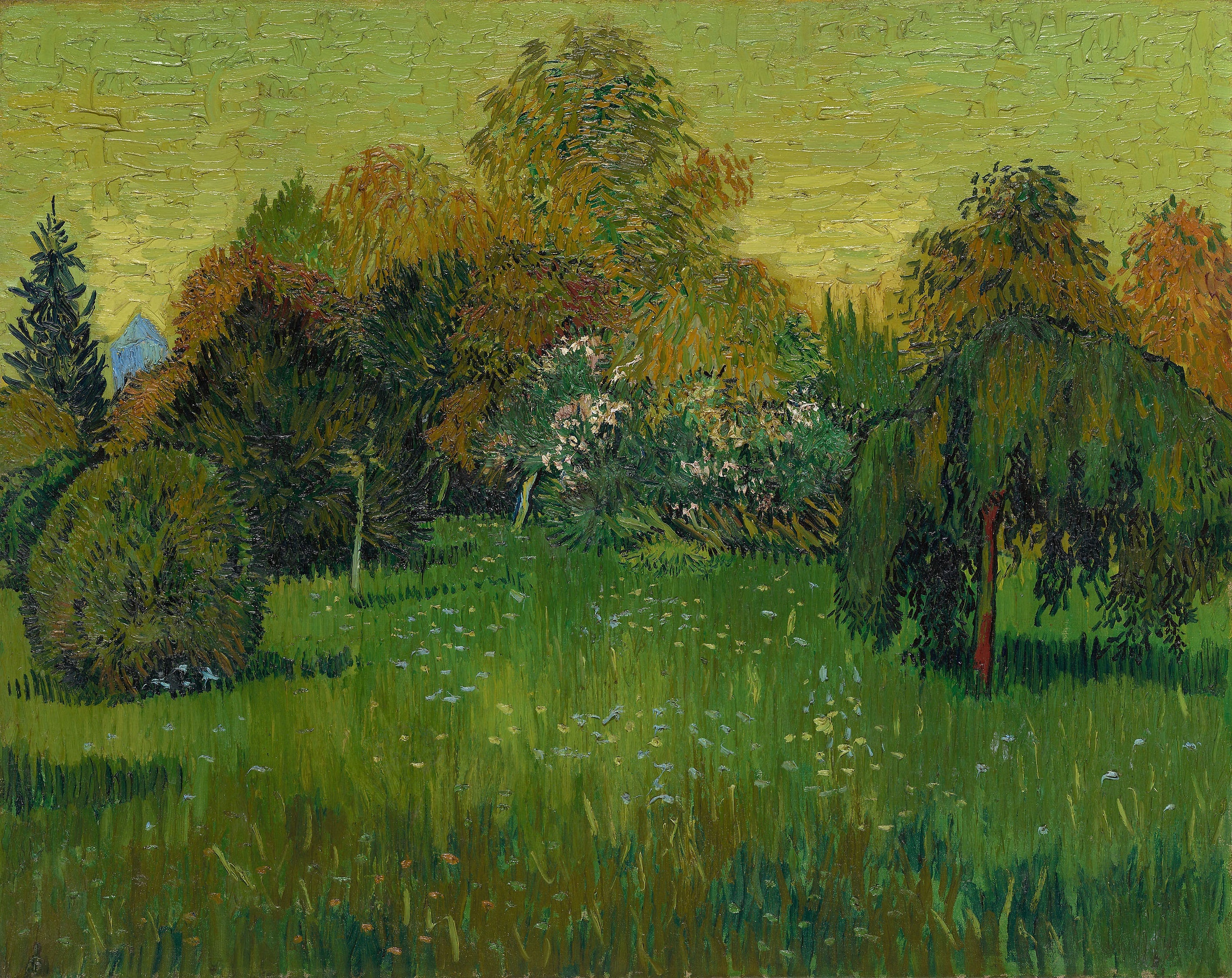 Reproduction du tableau « Le poète jardin - Vincent van Gogh » par Alpha Reproduction en peinture à l’huile
