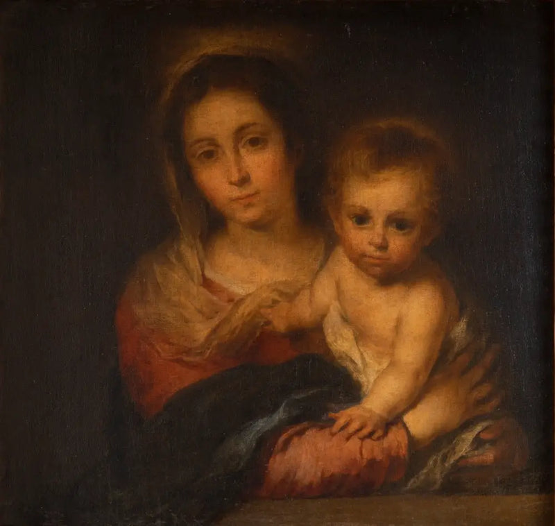 Virgem do Guardanapo - Bartolomé Esteban Murillo