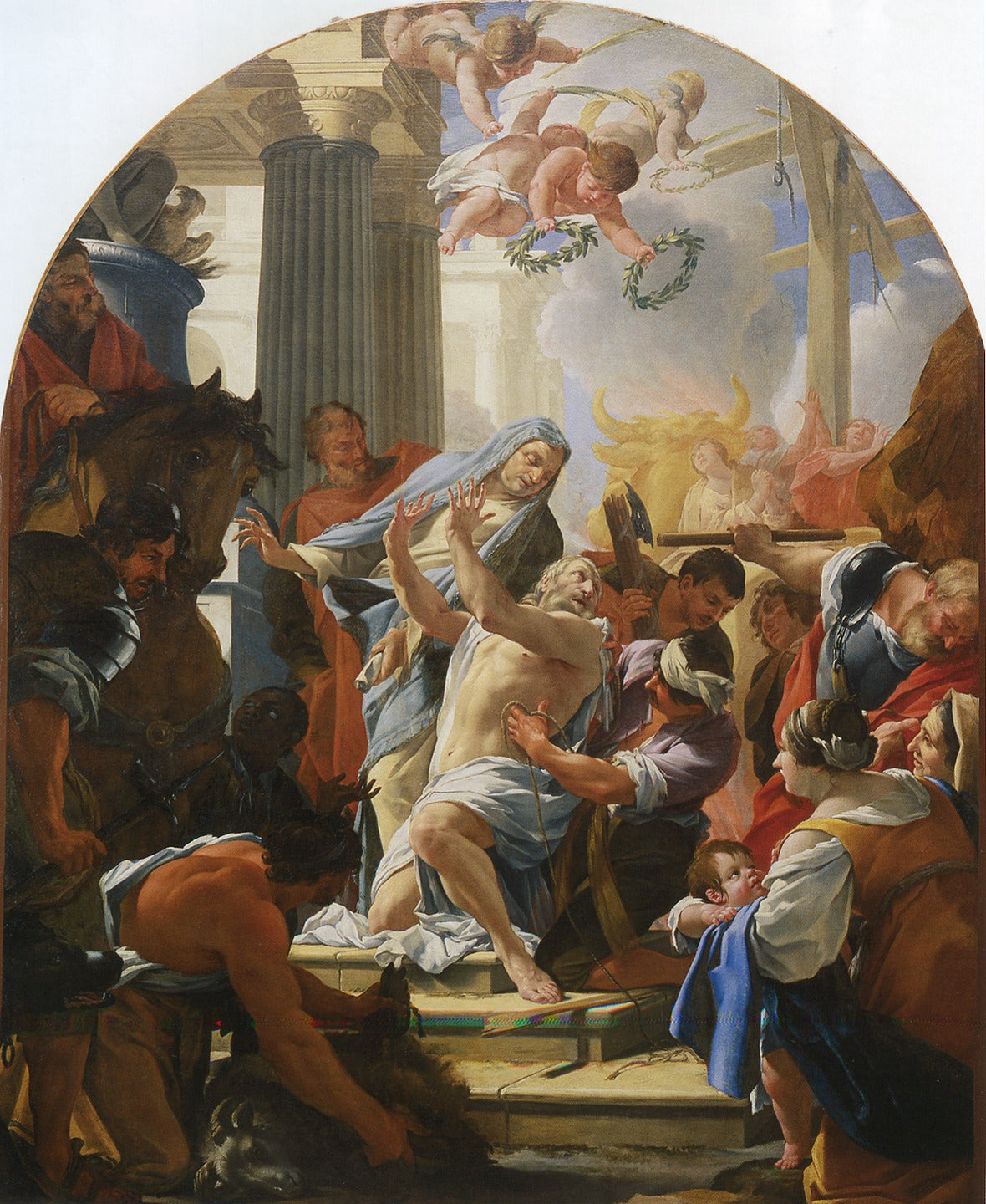 Le Martyre de saint Eustache - Simon Vouet