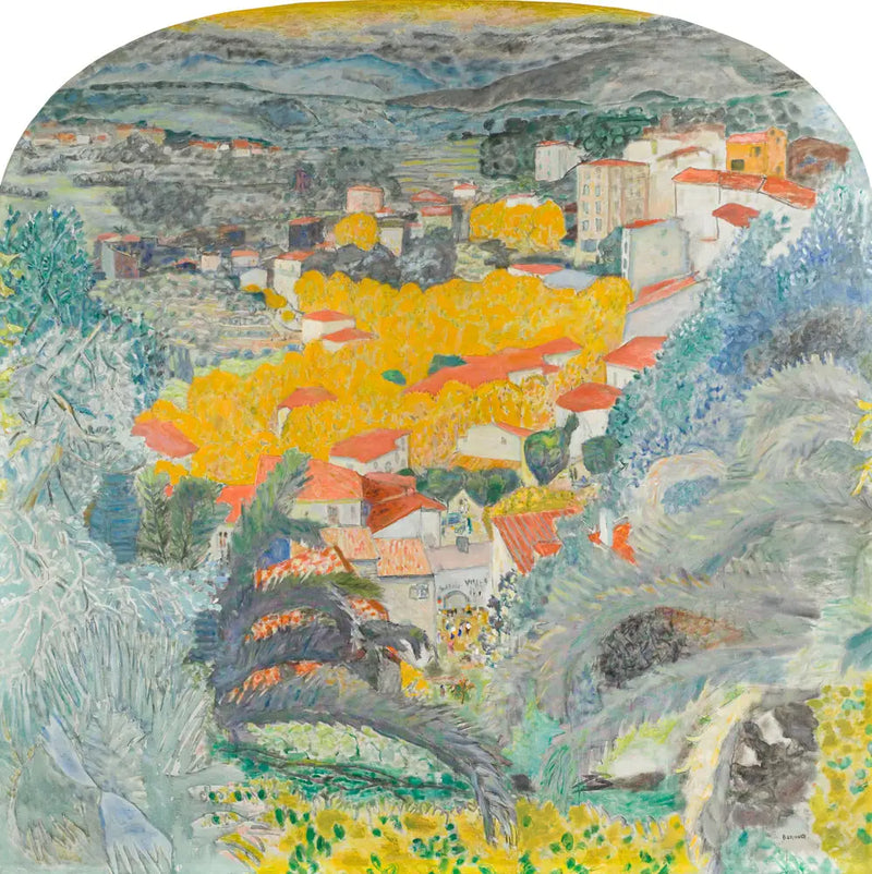 Vista do Cannet - Pierre Bonnard