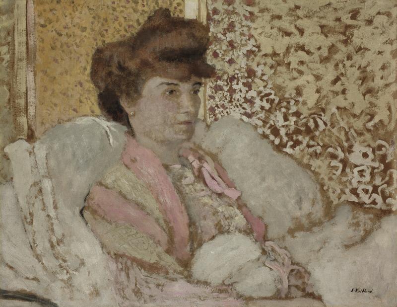 Buste de femme assise (Misia Natanson) - Édouard Vuillard