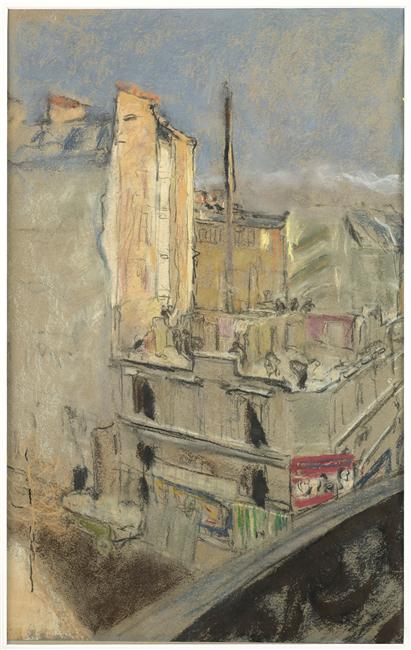 Démolition rue de Calais (60.1.1) - Édouard Vuillard