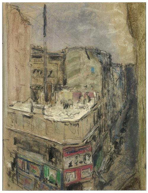 Démolition rue de Calais (60.1.2) - Édouard Vuillard