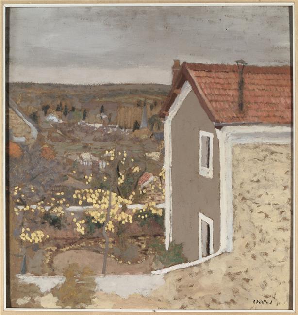 Paysage à l'Étang-la-Ville - Édouard Vuillard