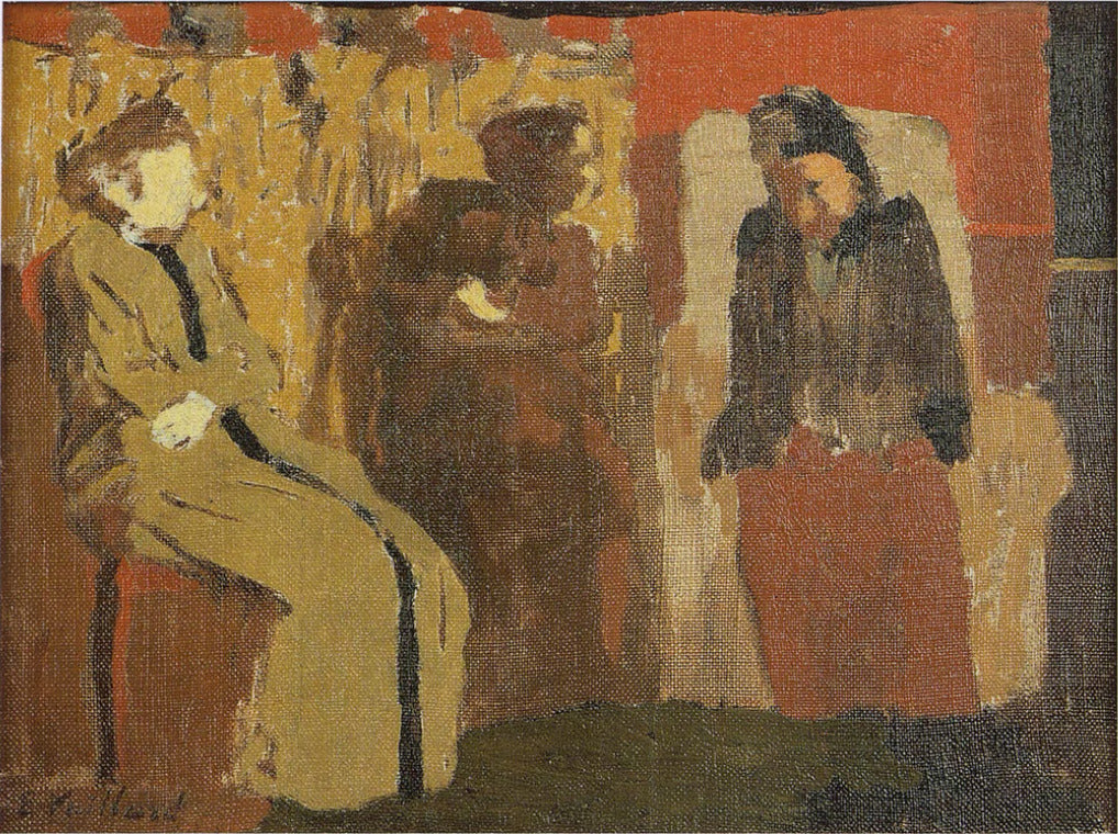 La Visite - Édouard Vuillard